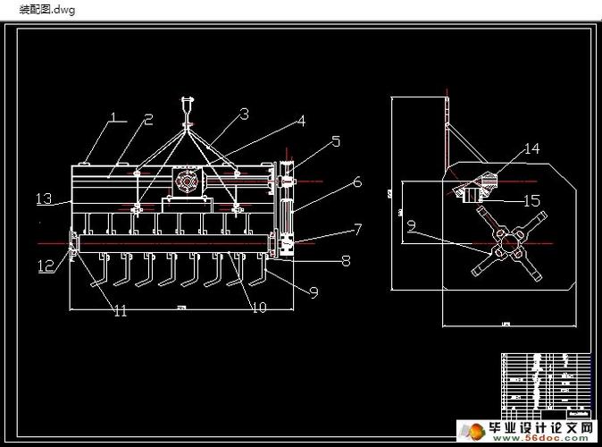 高粱秸秆剪切实验装置设计(农业机械)(含cad零件装配图)
